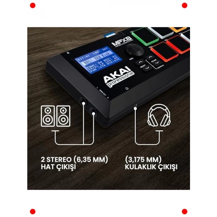 Taşınabilir 8 Pedli Örnekleme Kontrol Cihazı