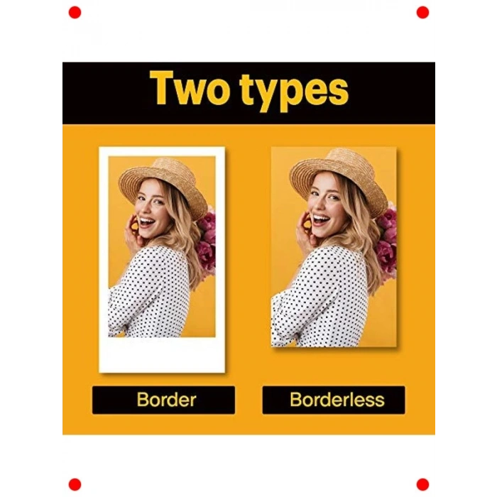 Taşınabilir Anlık Fotoğraf Kartuşu 30 Adet - 2.1x3.4