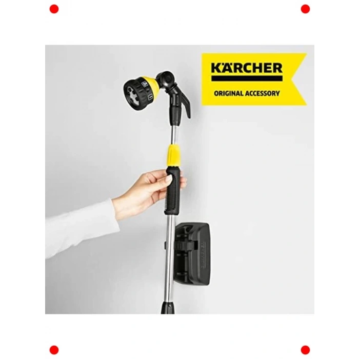 Taşınabilir Bahçe Duşu Askı Aparatı, Siyah