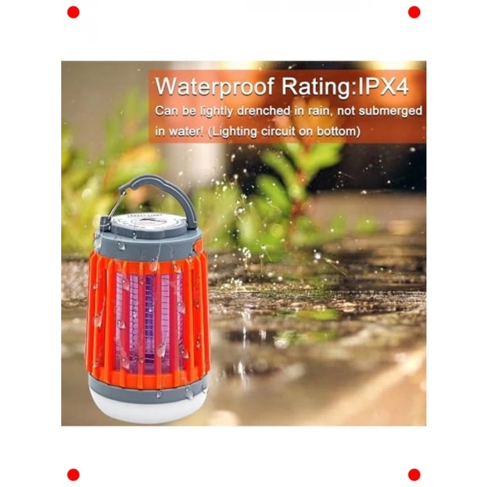 Taşınabilir Böcek Kovucu Fener & Kamp Lambası