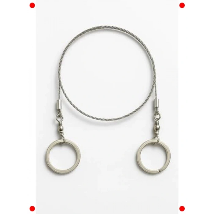 Taşınabilir Çelik Tel Testere - Kamp & Hayatta Kalma