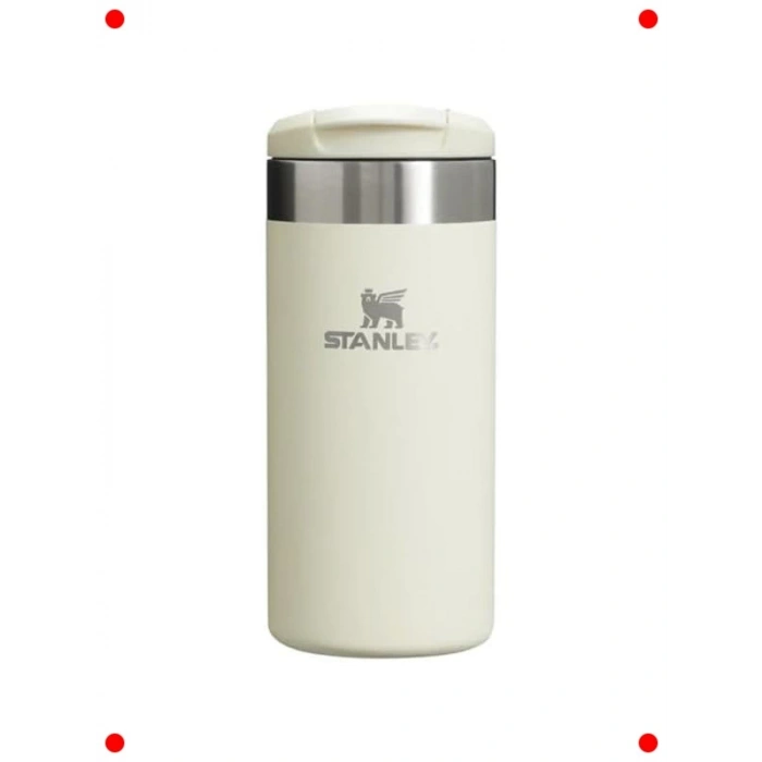 Taşınabilir İzolasyonlu Termos Kupa 0.35L Krem