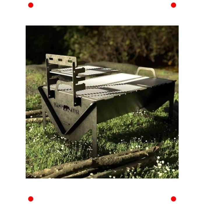 Taşınabilir Katlanır Barbekü Izgara Seti