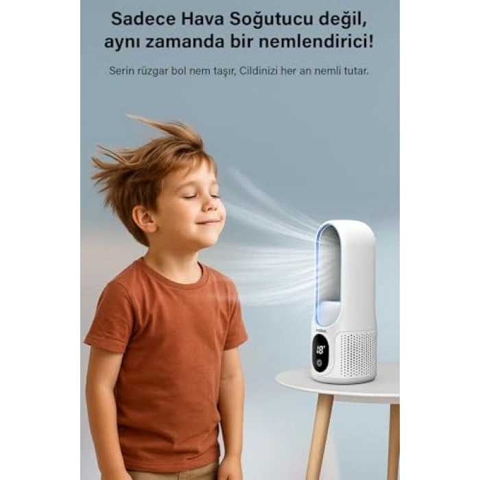 Taşınabilir Kişisel Hava Soğutucu 4ü Bir Arada