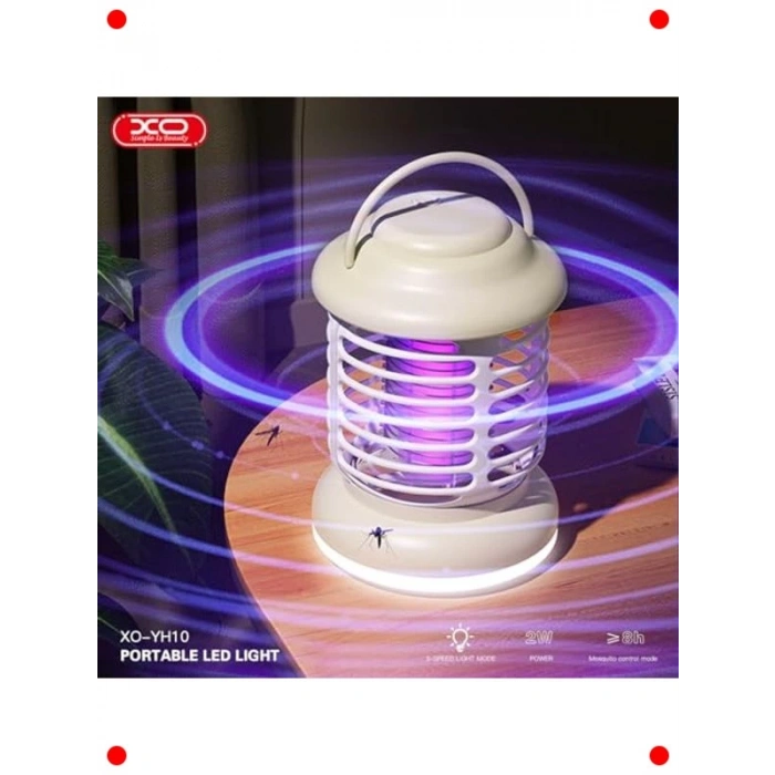 Taşınabilir LED Lamba ve UV Sivrisinek Kovucu