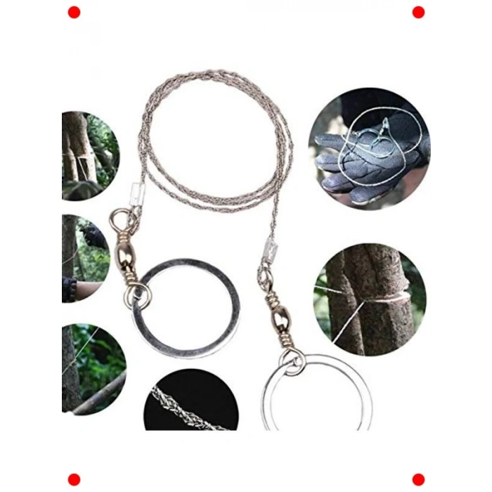 Taşınabilir Mini Zincir Cep Testeresi - Kamp ve Karavan İçin