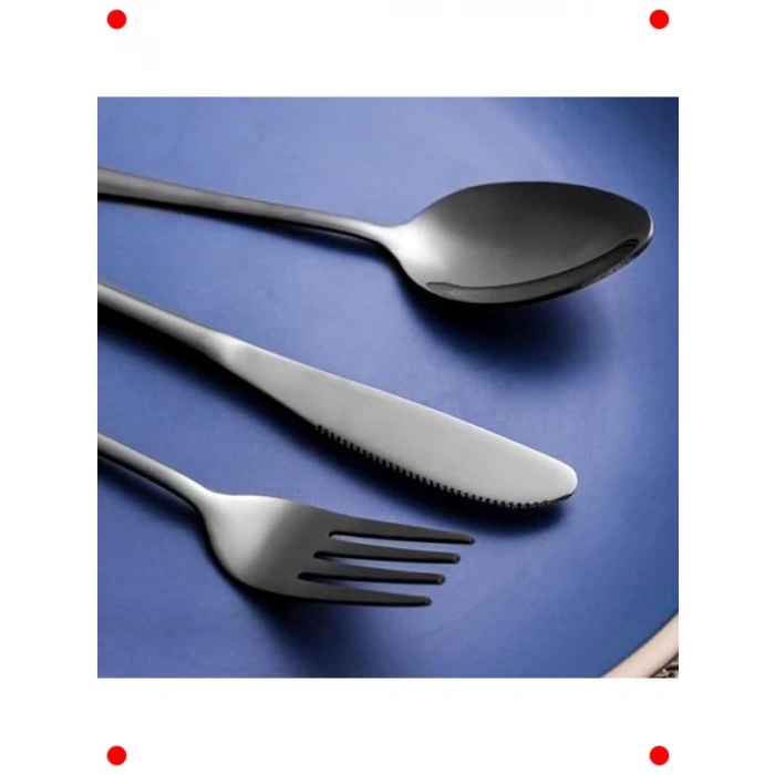 Taşınabilir Paslanmaz Çelik Çatal Bıçak Kaşık Seti