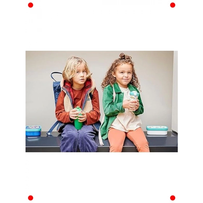 Taşınabilir Su Şişesi 400 ml - Yeşil