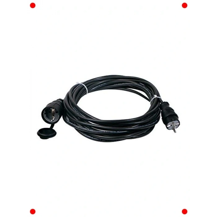 Taşınabilir Uzatma Kablosu 10 Metre (Ev Tipi 220V, 1/16A)