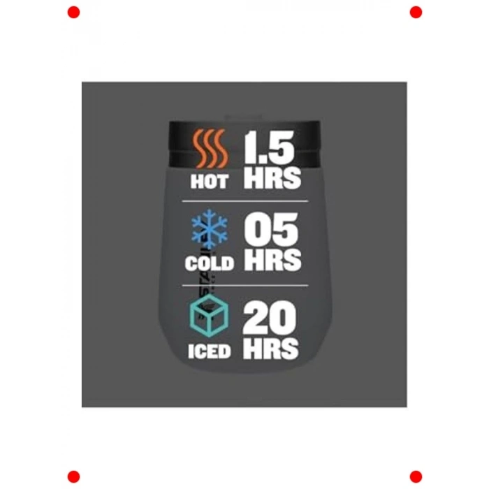 Taşınabilir Yalıtımlı Termos Bardak - 0.29 Lt