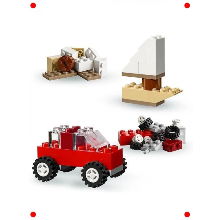 Taşınabilir Yaratıcı Yapım Çantası - 213 Parça Set