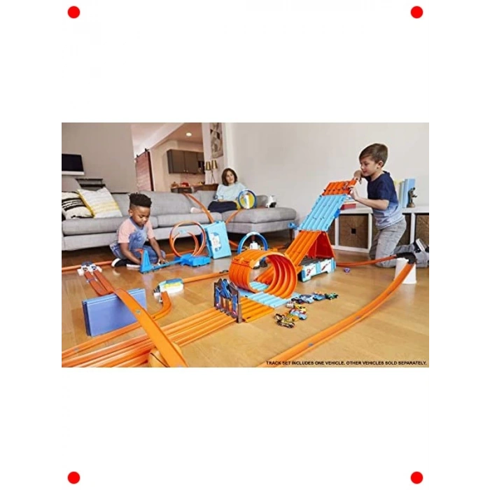 Taşınabilir Yarış Pisti Akrobasi Seti