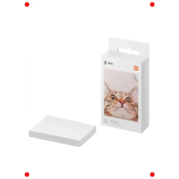 Taşınabilir Yazıcı Fotoğraf Kağıdı, 20 Yaprak, 7.6cm