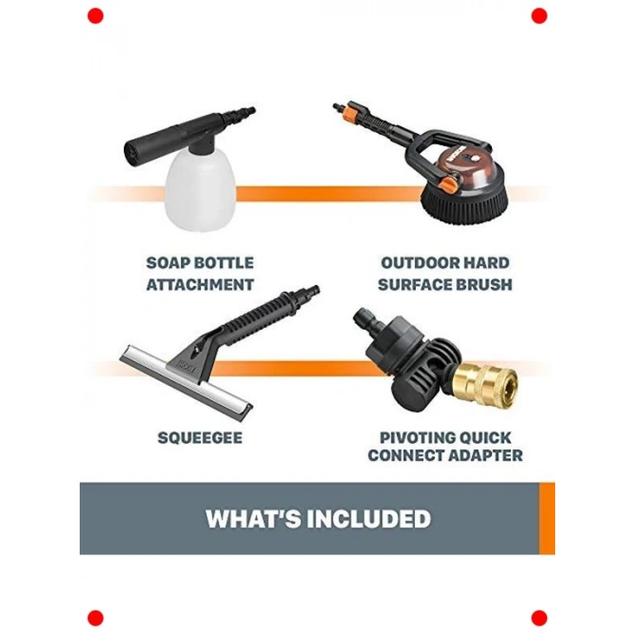 Taşınabilir Yüksek Basınç Temizlik Kiti