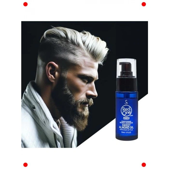 Tatlı Badem Özlü Sakal Bakım Yağı 50 ml