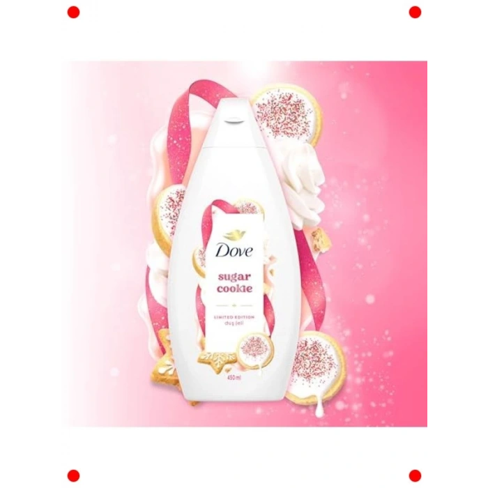 Tatlı Kurabiye Kokulu Nemlendirici Duş Jeli 450 ml