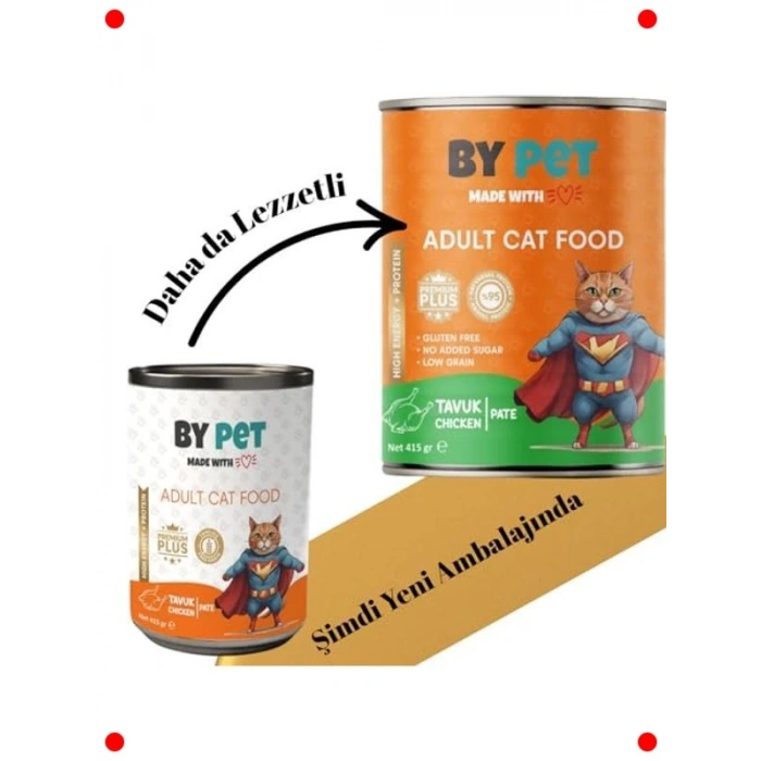 Tavuk Etli Yetişkin Yaş Kedi Maması (415g)
