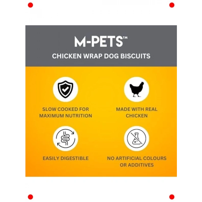 Tavuk Sargılı Bisküvi Köpek Ödülü 80gr