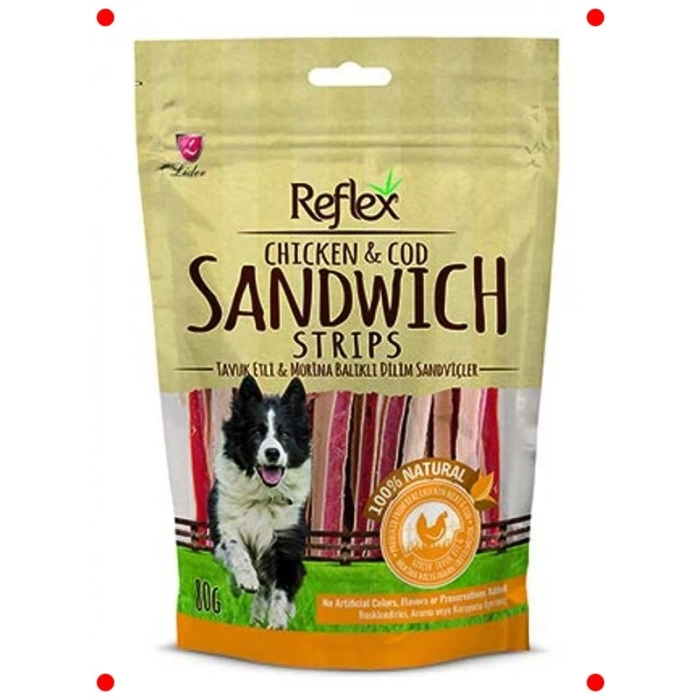 Tavuklu Sandviç Çubuk Köpek Ödülü 80g