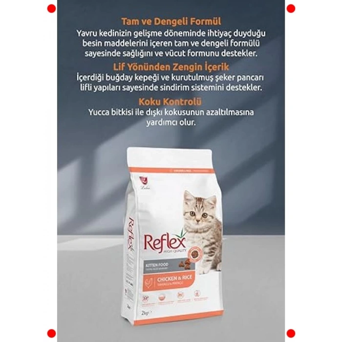 Tavuklu Yavru Kedi Maması - 2 Kg