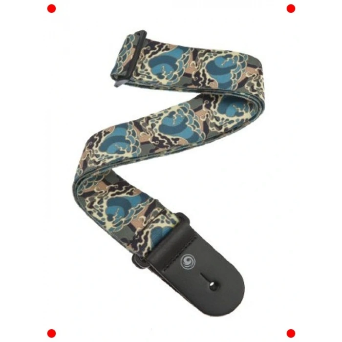 Tayfun Desenli Özel Tasarım Gitar Askısı