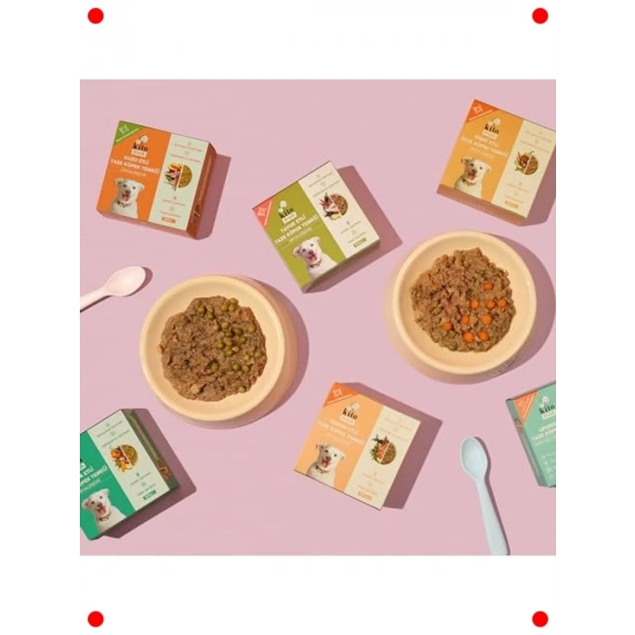 Taze Tavuk Etli Köpek Yemeği (250 gr) - Doğal ve Lezzetli