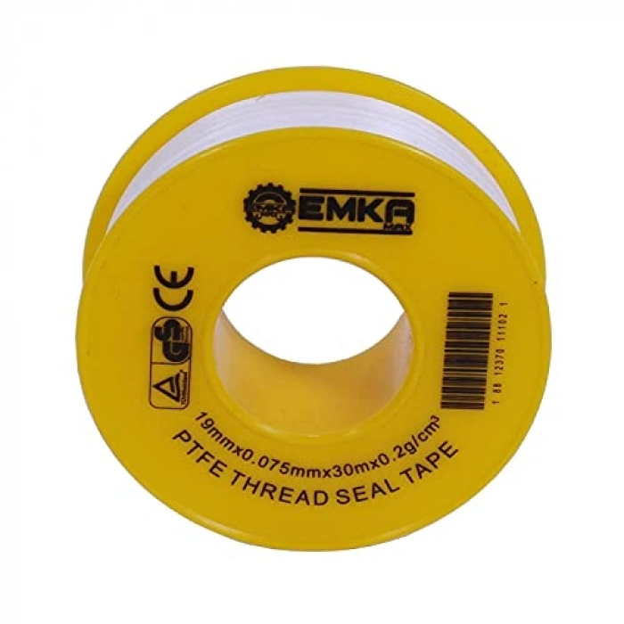 Teflon Bant - 30 Metre, 19 mm Genişlik, Dayanıklı Yapışkan