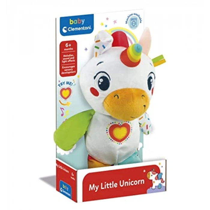 Tek Boynuzlu At Peluş Oyuncak, Yumuşak ve Eğlenceli