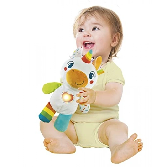 Tek Boynuzlu At Peluş Oyuncak, Yumuşak ve Eğlenceli