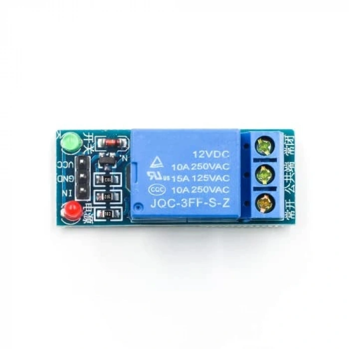 Tek Kanallı 12V Röle Modülü, Kullanım Kolaylığı