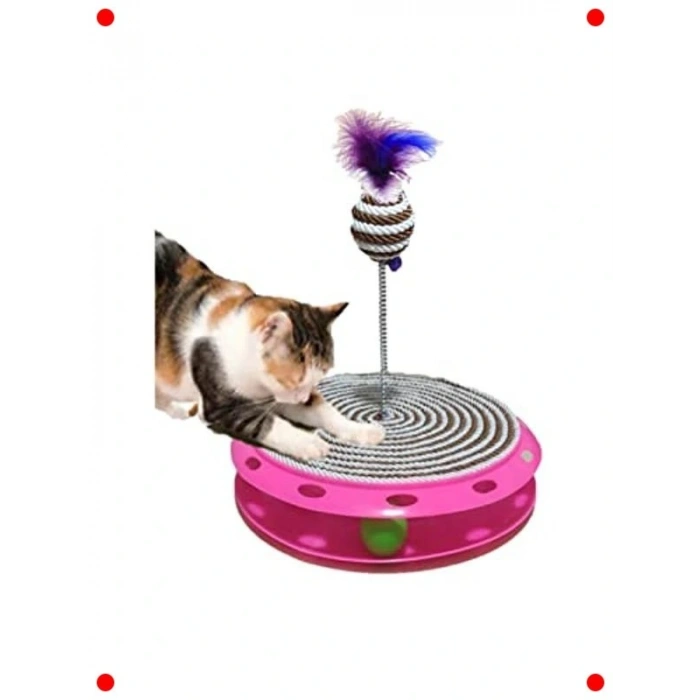 Tek Katlı Eğlenceli Kedi Oyun ve Tırmalama Merkezi Kahve