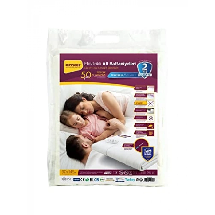 Tek Kişilik Elektrikli Battaniye, Sıcaklık Ayarlı Konfor