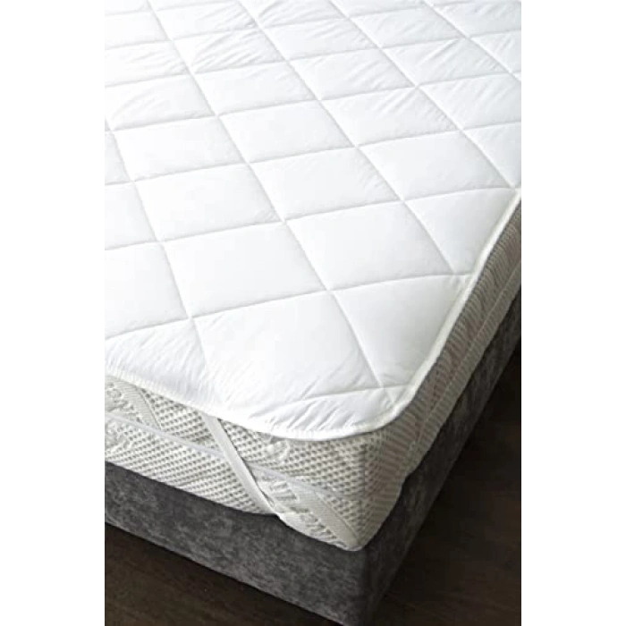 Tek Kişilik Kapitone Yatak Koruyucu Alez, 100x200 cm