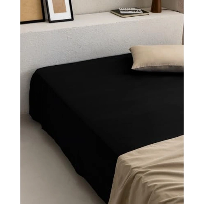 Tek Kişilik Ranforce Lastiksiz Çarşaf, Madame Coco