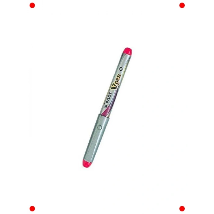 Tek Kullanımlık Kırmızı Mürekkepli Roller Kalem