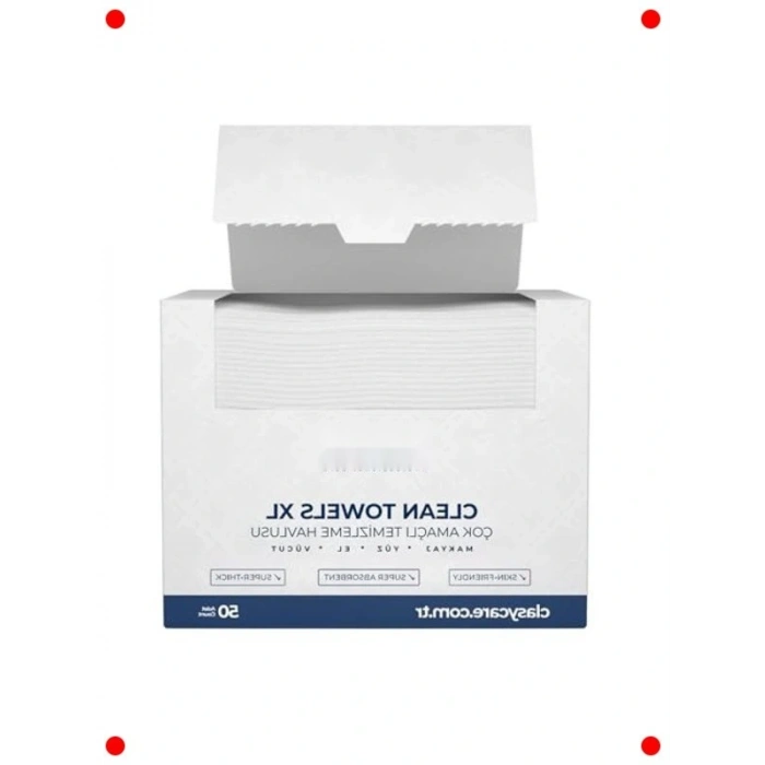 Tek Kullanımlık Ultra Yumuşak Yüz Havlusu 50 Adet XL