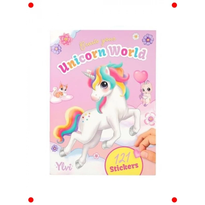 Tekboynuz Dünyası Yaratıcı Çıkartma Defteri