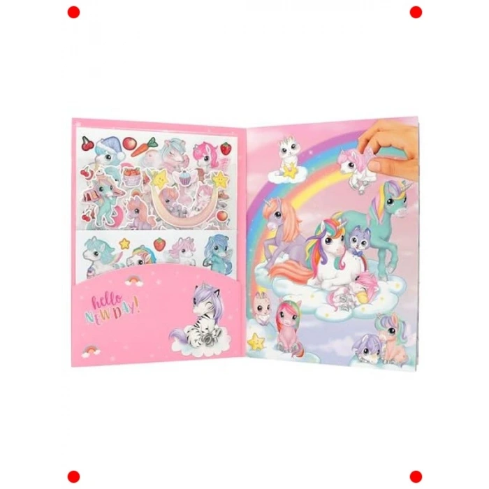 Tekboynuz Dünyası Yaratıcı Çıkartma Defteri