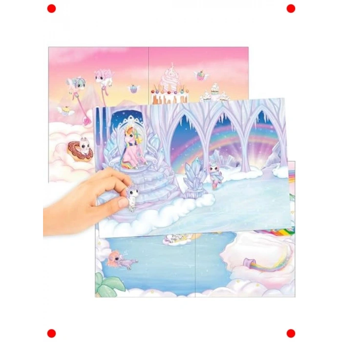 Tekboynuz Dünyası Yaratıcı Çıkartma Defteri