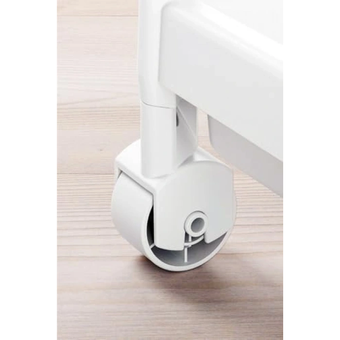 Tekerlekli 3 Katlı Raf Ünitesi, Mutfak ve Banyo İçin Organizer