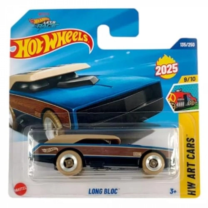 Tekli Hot Wheels Araba, LONG BLOC HYW30 Modeli ile Eğlenceli Oyun