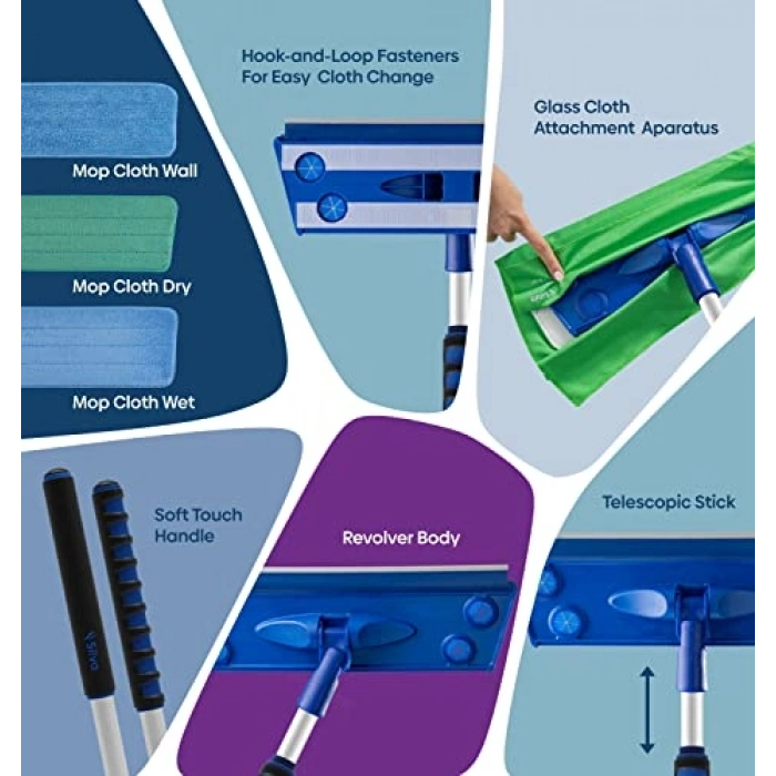 Tekli Islak Mop Seti, Pratik Temizlik İçin