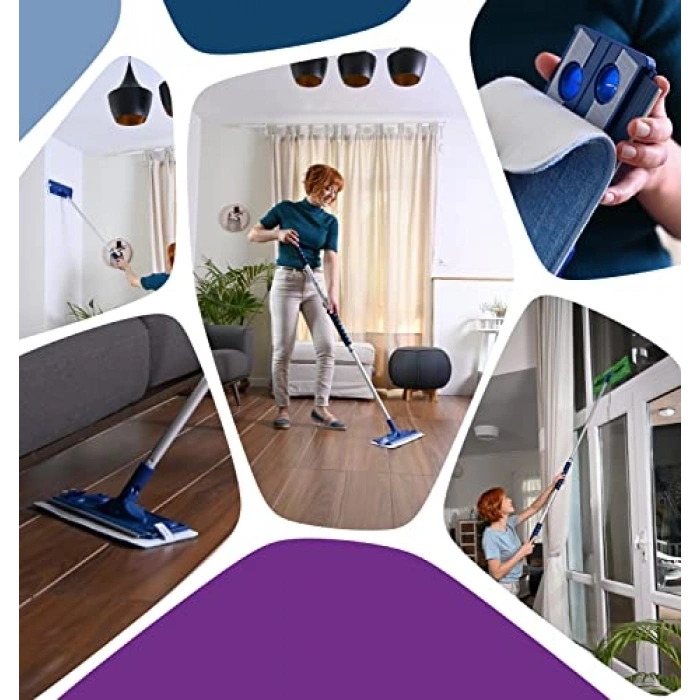 Tekli Islak Mop Seti, Pratik Temizlik İçin