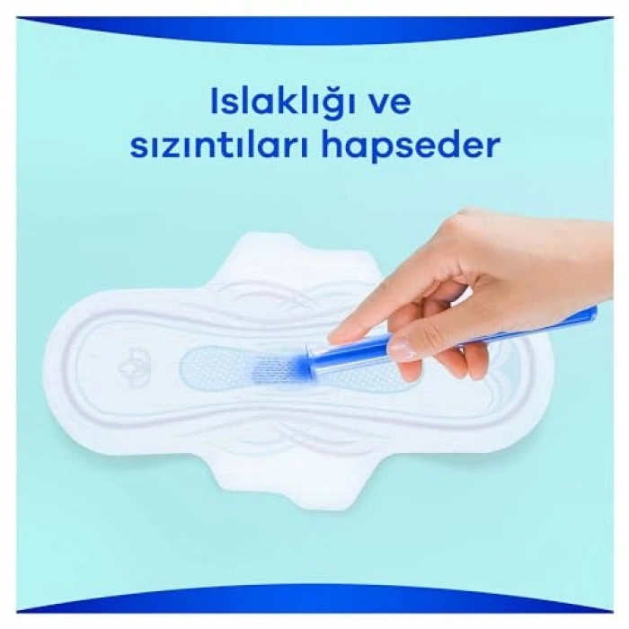 Tekli Paket 6 Ped ile Gece Kullanımı İçin Hijyen