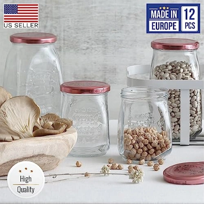 Tekli Şık Kavanoz, Mutfak için Kullanışlı Depolama