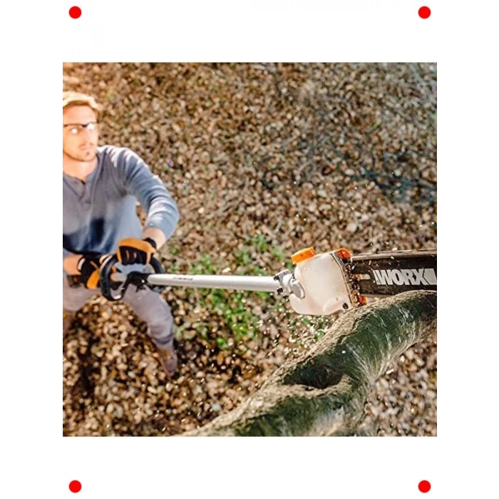 Teleskobik Zincirli Dal Budama Başlığı - 25 CM