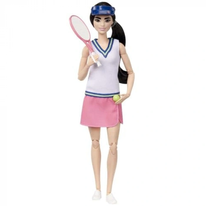 Tenisçi Bebek ve Aksesuar Seti, Raketli Barbie
