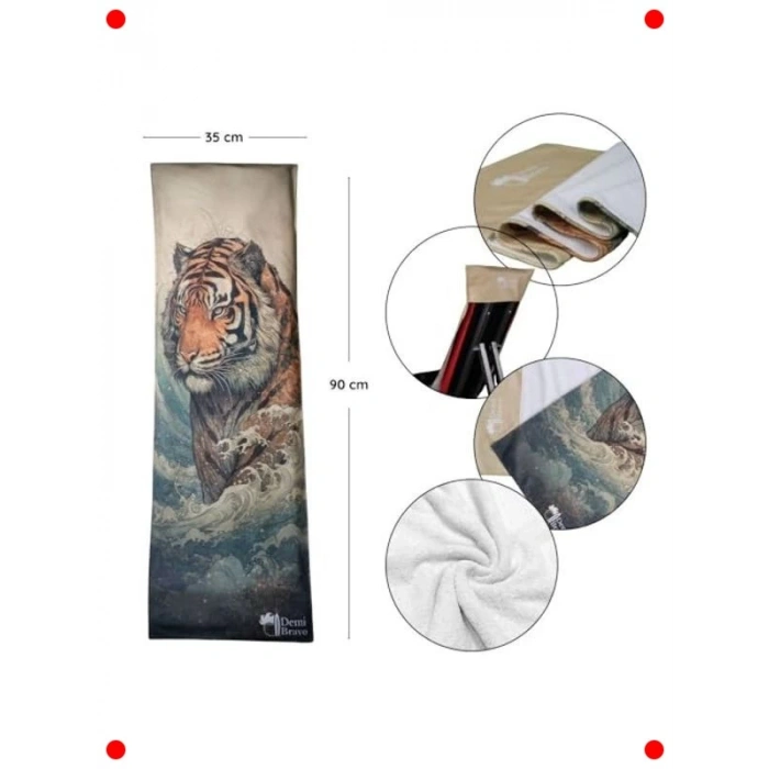 Ter Emici Hızlı Kuruyan Spor Havlusu