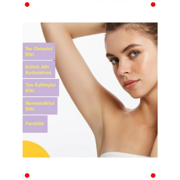 Terleme Önleyici & Beyazlatıcı İz Bırakmayan Roll-On
