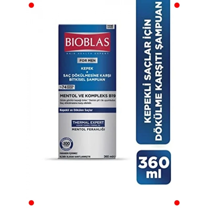 Termal Erkek Şampuanı: Kepek & Saç Dökülmesi